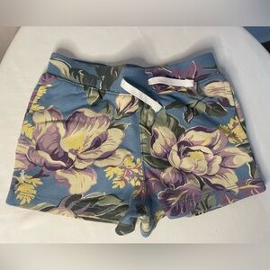 Brand New w/ Tags Polo RL Little Girl Floral Short w/ Drawstring Size 5